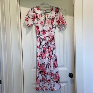 Francesca’s cropped jumpsuit